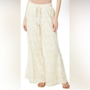 #247- Free People Emma Embroidered Pants Nwot